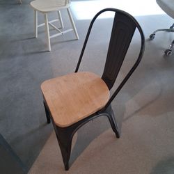 Wood/Metal Chairs $10