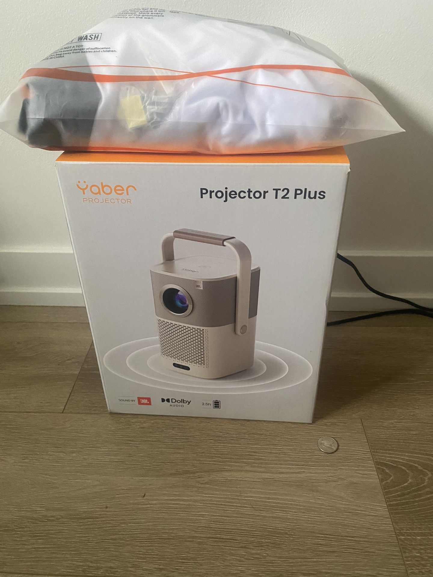 Yaber T2 Plus Projector + Screen!