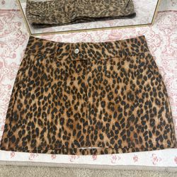 Cheetah Skirt