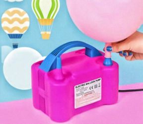 Brand-New Upgraded Electric Air Pump Blowing Balloon Machine Air Pump Inflatable Tube Inflatable Machine Playing Balloon Blowing Balloon.