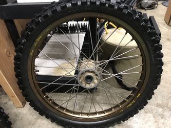 Honda CRF250R prowheel front where 21” or wheel CRF250