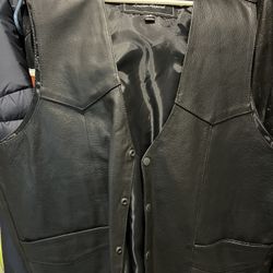 Leather Vest