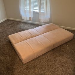 Pink Foldable Sofa