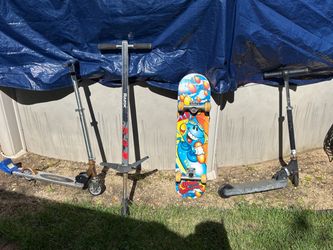 Lot Of Scooters - Skateboard - Pogo Stick - You Pick