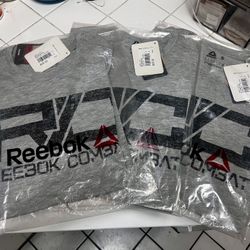 3 Reebok  UFC Shirt Men ONLY Small Size $25 For 3