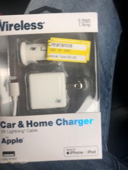 Car and home Apple charger