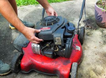 Repair weedeater , lawnmowers
