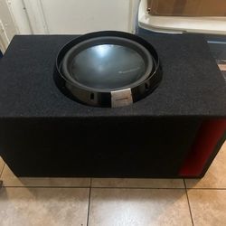 15" Rockford Fostgate T2D2 Subwoofer With Ported Box