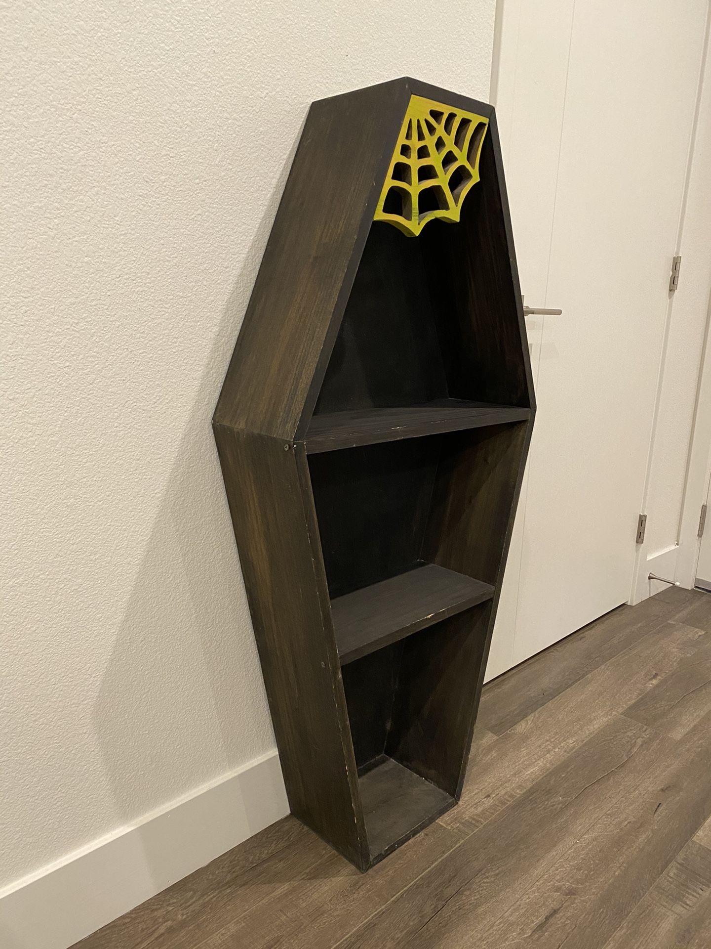 Shelf Custom Coffin Spider web