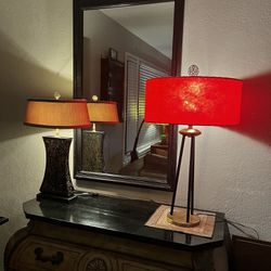 Mirror And Lamp