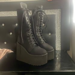 Dolls Kill platform boots 