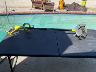 Ryobi Cordless String Trimmer with Edger Attachment