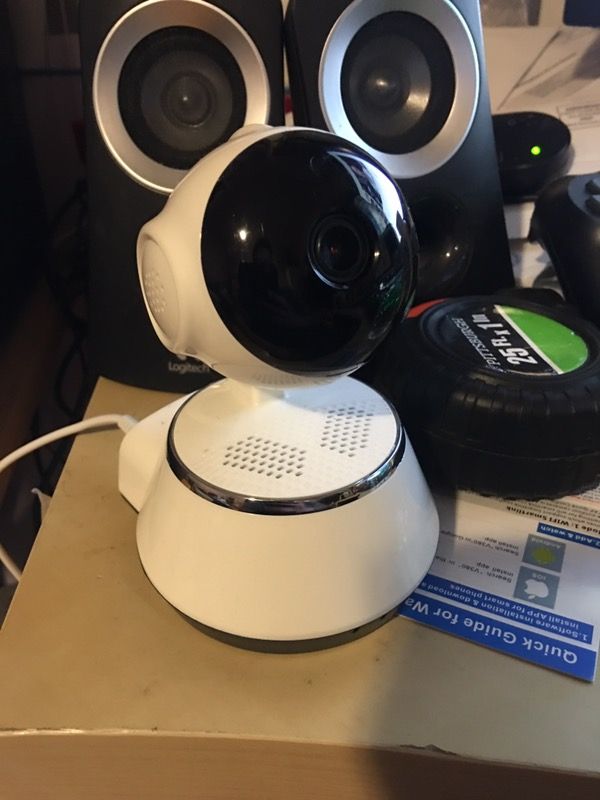 Security camera 360 degree wifi smart camera