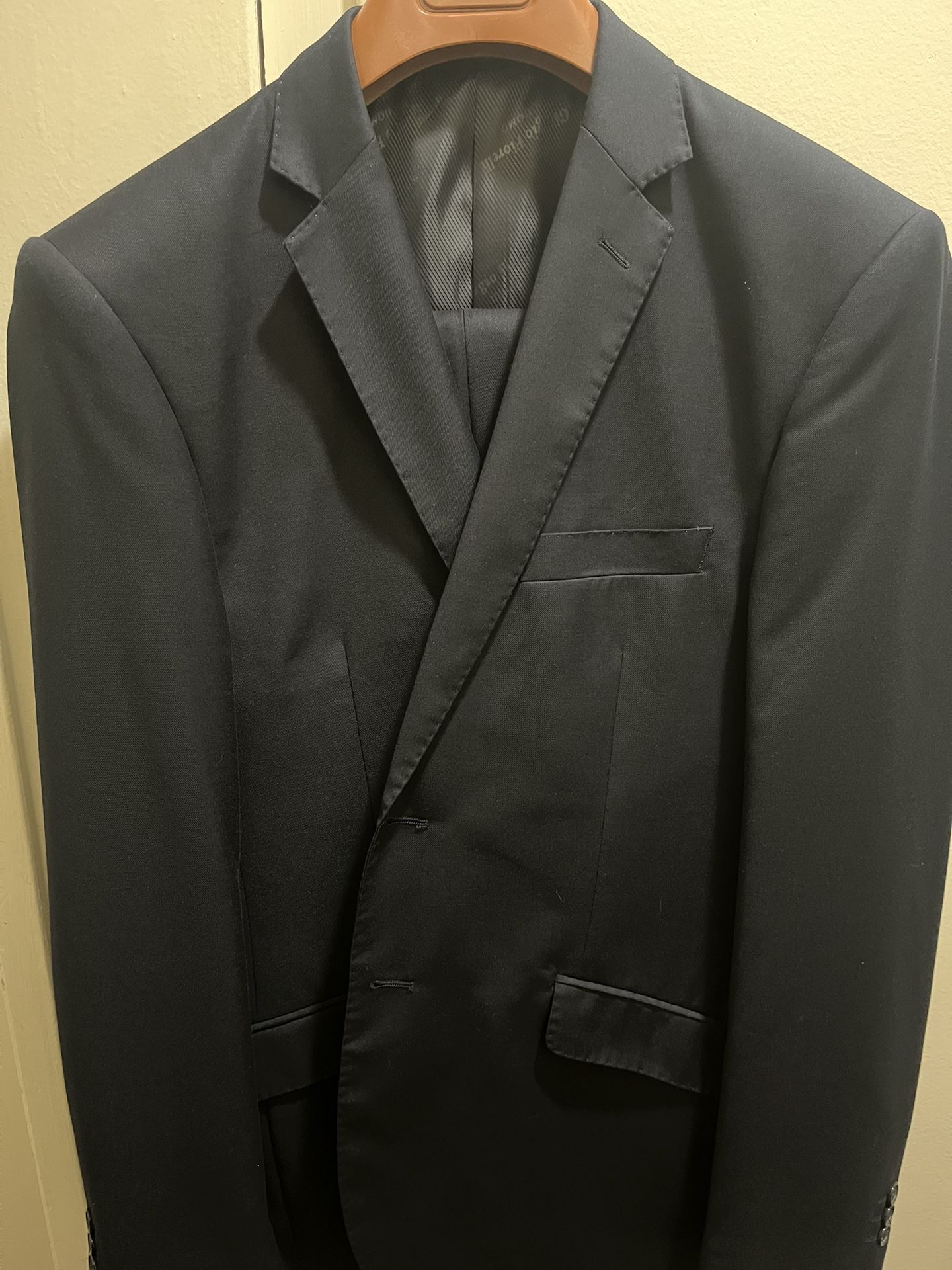 44 R Suit Navy Blue (Perfect Condition)