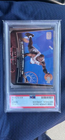 Micheal Jordan upper deck 1988