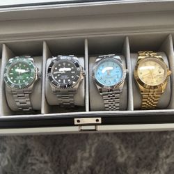 Automatic Stainless Steel Luxury-Style Watch – Brand New