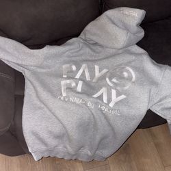 GREY BYDINERAL PAY 2 PLAY HOODIE