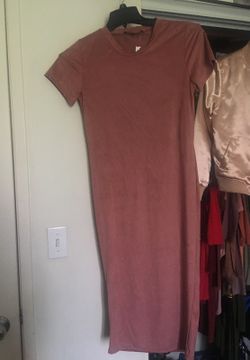 New Pink Velvet dress