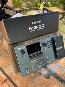 Guitar pedal’s effects
