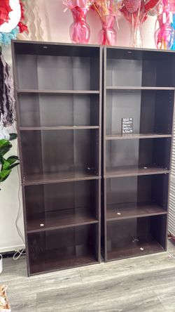 Storage shelves