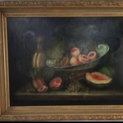 38x49 BEAUTIFUL OIL PAINTING WILL DO CASH WITH TRADE 