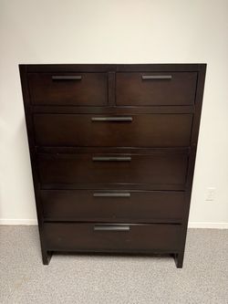 Casana "Tahoe Noir" 5-Drawer Tall Chest / Tallboy Dresser (Dark Espresso)