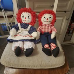 Raggedy Ann And Andy Dolls