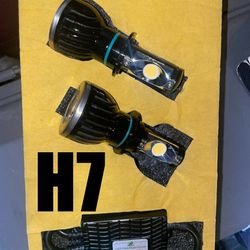 H7 Led Headlight Bulbs 6000k 