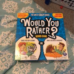 Board Game Would You Rather?