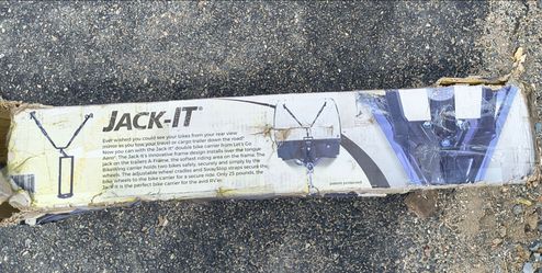 Jack-It Double Bike Carrier for RV Trailers