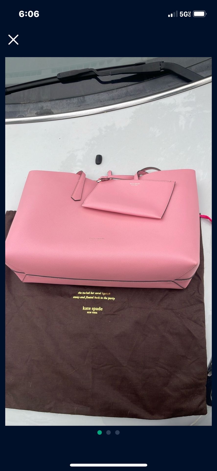 Kate Spade Purse/handbag With Wallet 