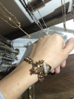 Rose gold Juicy Couture bracelet