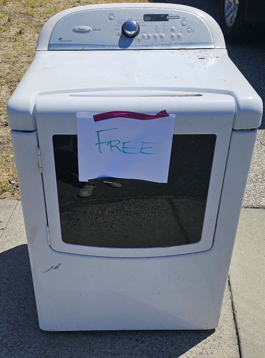 FREE Whirlpool Dryer