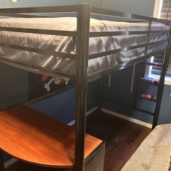 Loft Bed with Desk underneath