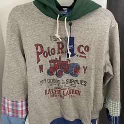 Polo Ralph Lauren Men’s Country Gray Heather Hoodie [size M]