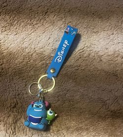 New! Disney Monsters University Keychain