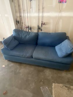 Free blue couch