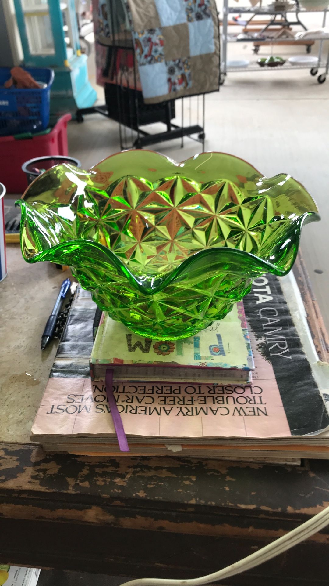 Vintage 1961 Tiffin Glass Williamsburg