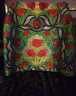 Gucci metallic jaquard 2016 mini skirt