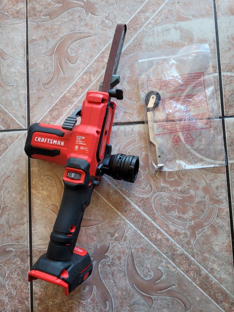 Craftsman 20v Variable Speed Belt Sander CMCW211...USADO_USED $80 PRECIO FIJO_FIRM PRICE