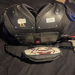 Top Gun Wide Reciver/qb/rb Football Pads 