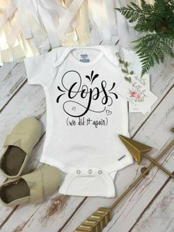 Pregnancy Announcement Onesie