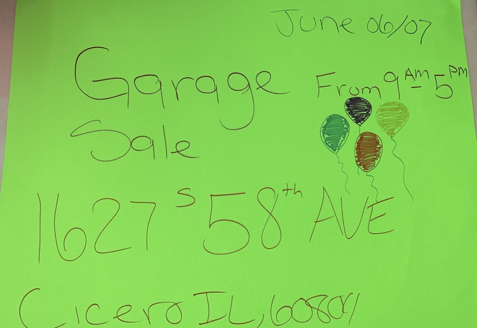 Garage Sale