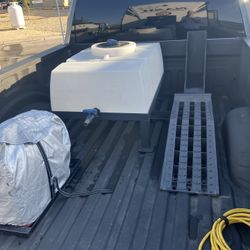 Water Tank 25 gallons, Motorcycle Chalk