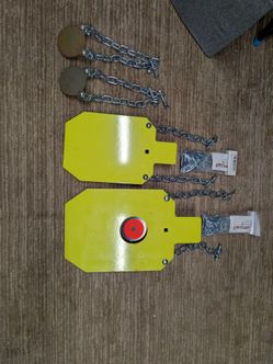 4 steel targets