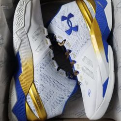Under Armor Curry 2 Gold Rings Size 10.5