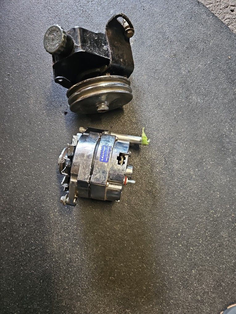 Alternator And Power Steering Pump