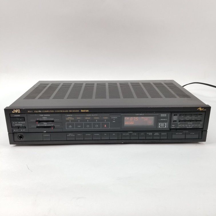 JVC RX-1BK FM/AM Vintage Stereo Receiver 