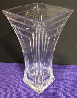 Lead Crystal Vase Very Heavy …
