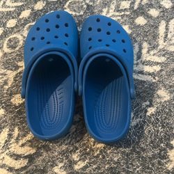 Youth 6 Cobalt Blue Crocs